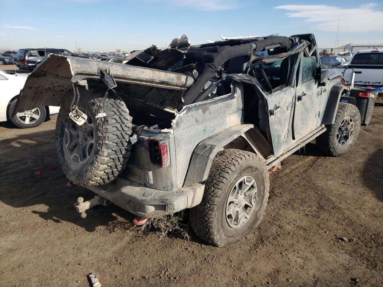 Photo 4 from auction – 2015 JEEP WRANGLER U with VIN 1C4BJWFG9FL594236