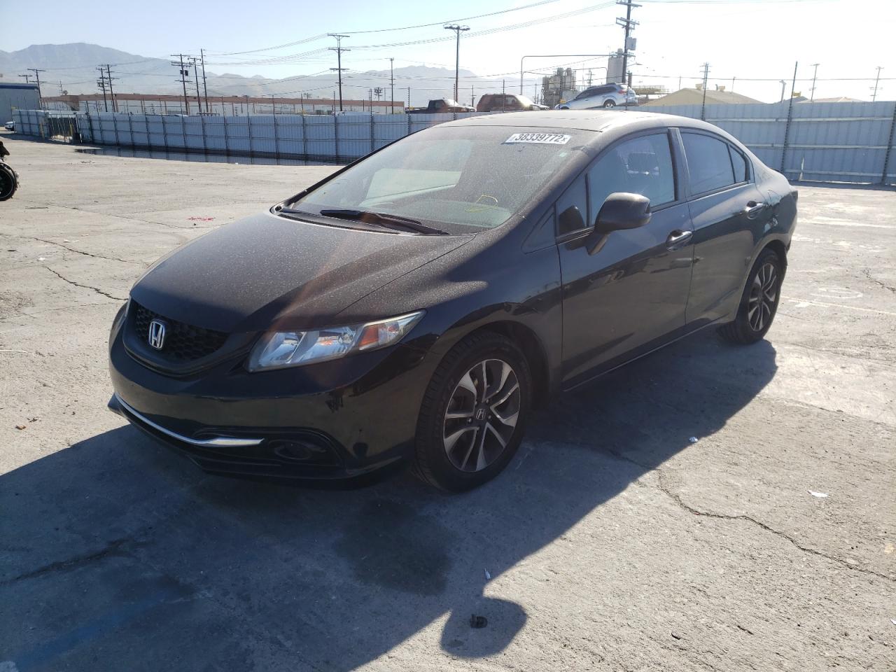 Photo 2 from auction – 2013 HONDA CIVIC EXL with VIN 19XFB2F94DE210331