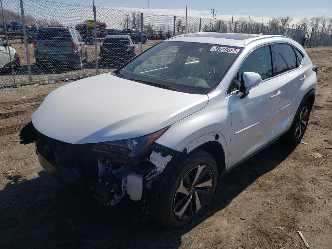 Photo 2 from auction – 2019 LEXUS NX 300H with VIN JTJBJRBZ3K2112074