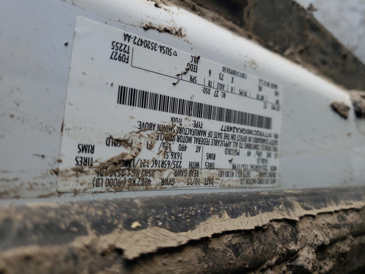 Photo 10 from auction – 2016 FORD TRANSIT T- with VIN 1FTYR2CM0GKA24977