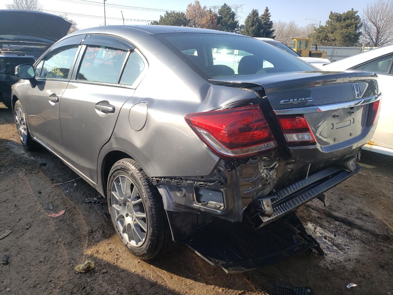 Photo 3 from auction – 2013 HONDA CIVIC LX with VIN 19XFB2F59DE098459