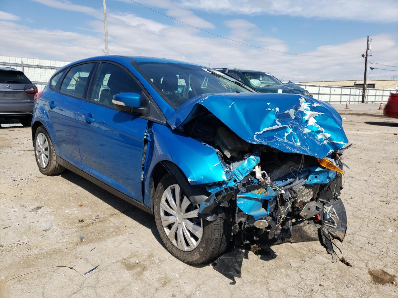 FORD FOCUS SE 2012 with VIN 1FAHP3K21CL346422 - Photo from auction