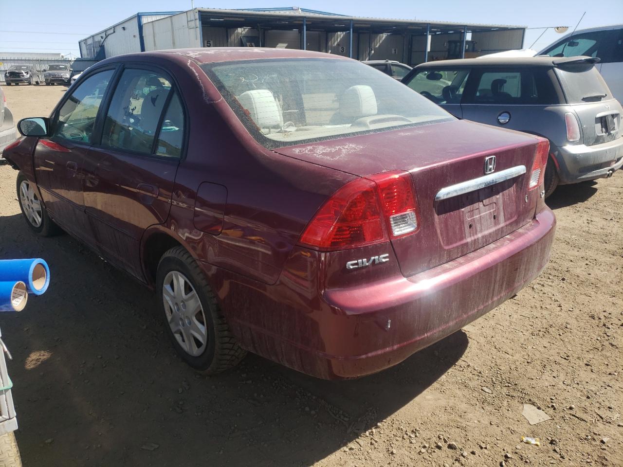Photo 3 from auction – 2003 HONDA CIVIC LX with VIN 1HGES16673L006030