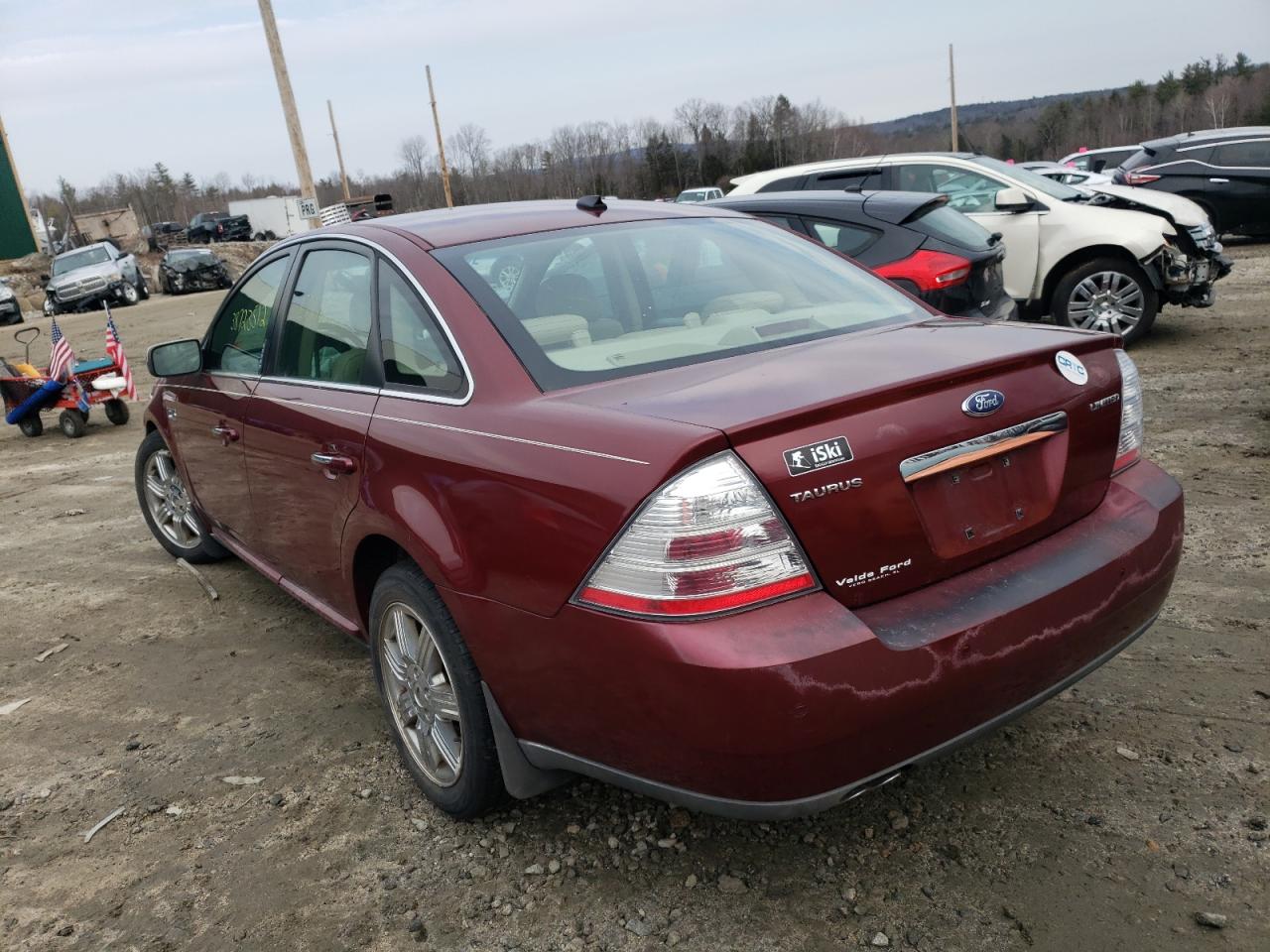 Photo 3 from auction – 2008 FORD TAURUS LIM with VIN 1FAHP25W78G156522