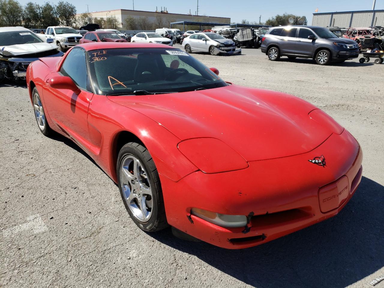 CHEVROLET CORVETTE 2004 with VIN 1G1YY22G845113472 - Photo from auction