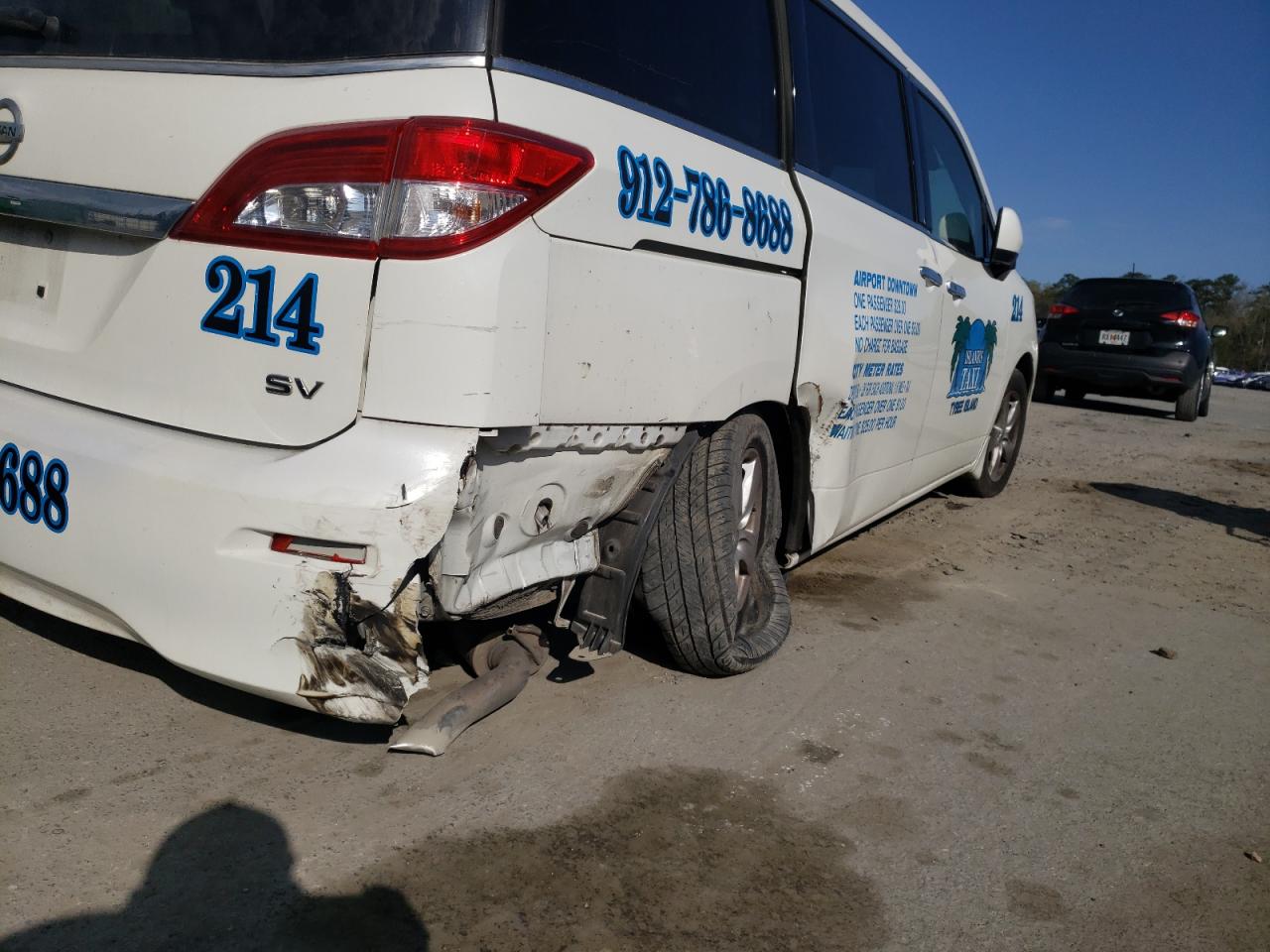 Photo 9 from auction – 2015 NISSAN QUEST S with VIN JN8AE2KPXF9133742
