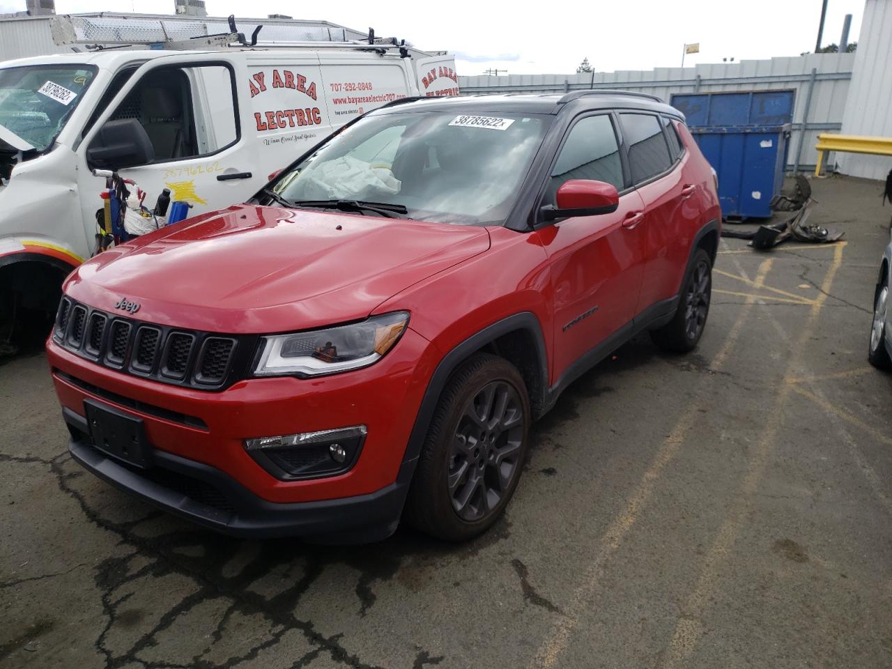 Photo 2 from auction – 2020 JEEP COMPASS LI with VIN 3C4NJDCB3LT146357