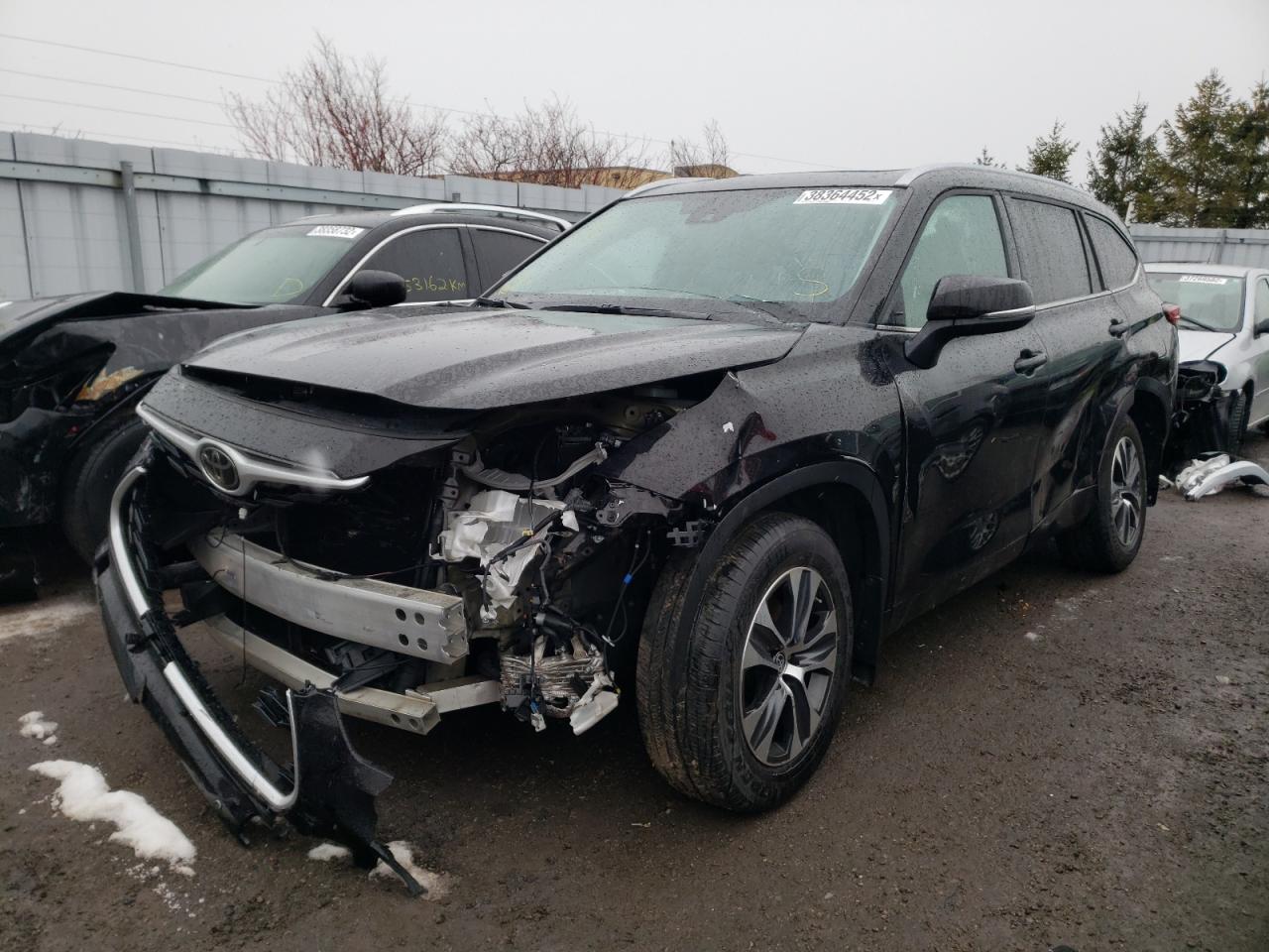 Photo 2 from auction – 2020 TOYOTA HIGHLANDER with VIN 5TDGZRBH6LS017026
