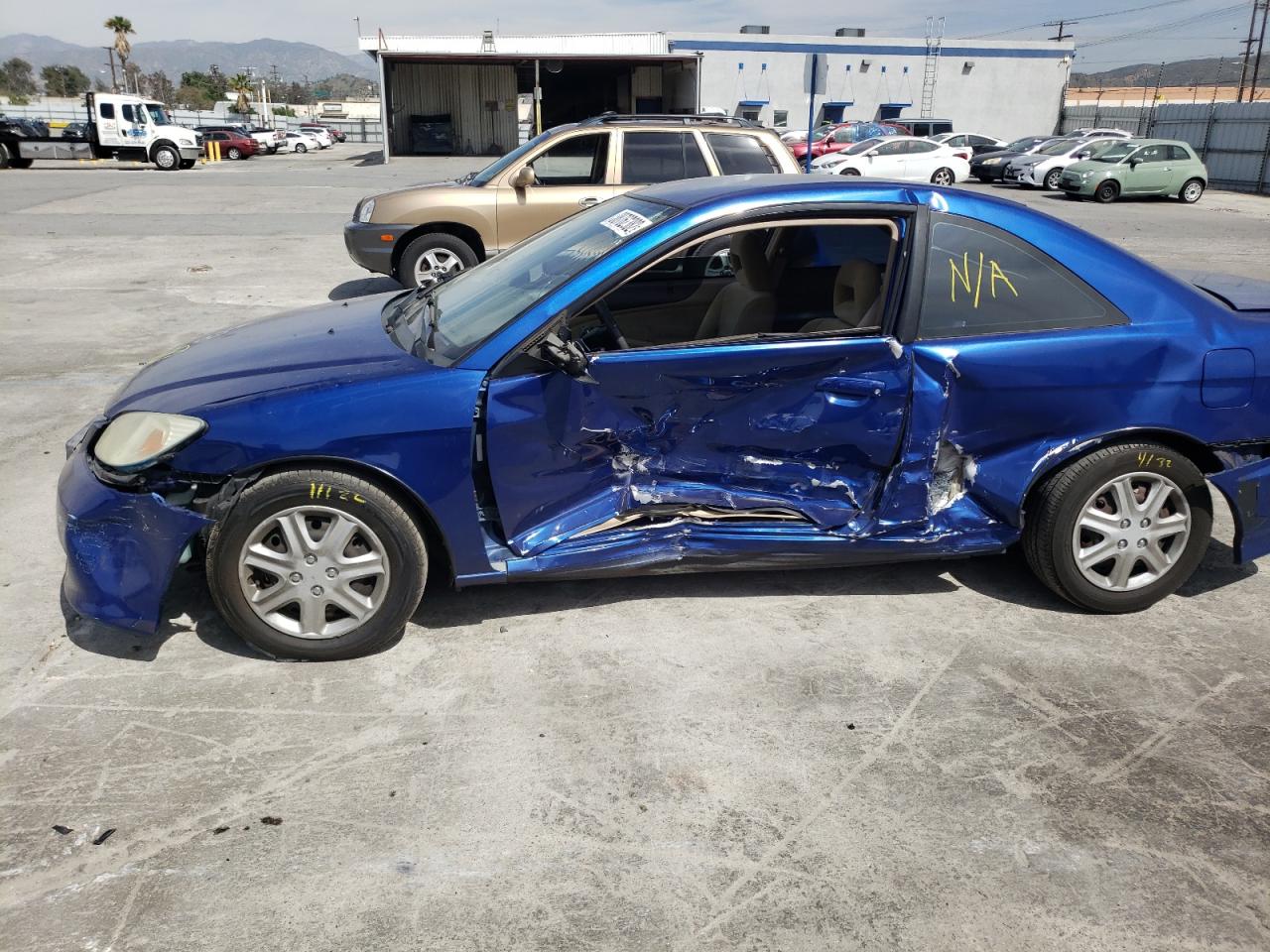 Photo 9 from auction – 2004 HONDA CIVIC LX with VIN 1HGEM22524L039080