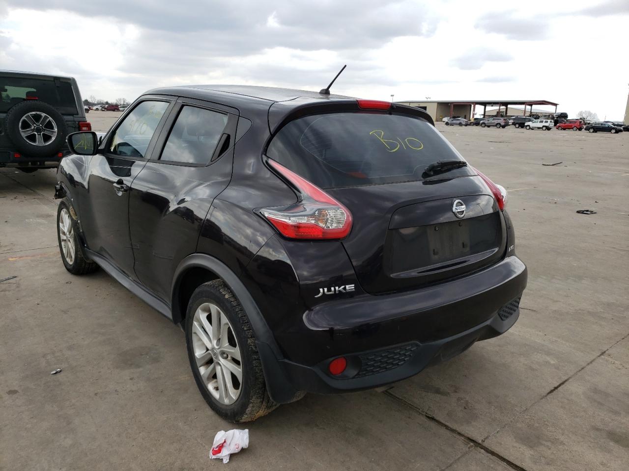 Photo 3 from auction – 2015 NISSAN JUKE S with VIN JN8AF5MV4FT551582