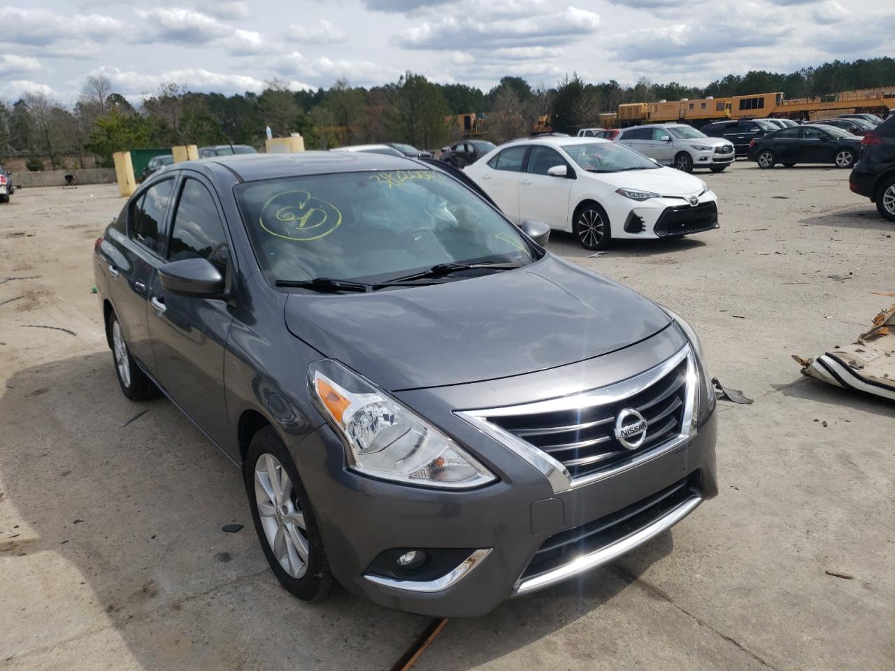 NISSAN VERSA S 2016 with VIN 3N1CN7AP8GL849506 - Photo from auction
