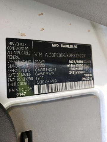 Photo 10 from auction – 2016 MERCEDES-BENZ SPRINTER 2 with VIN WD3PE8DD8GP325227