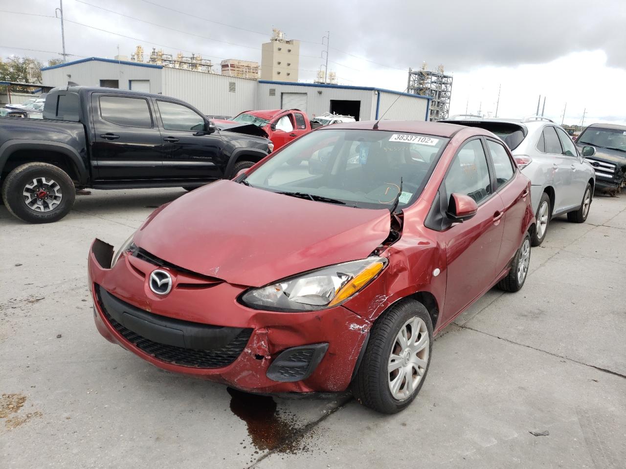 Photo 2 from auction – 2014 MAZDA MAZDA2 SPO with VIN JM1DE1KZXE0181393