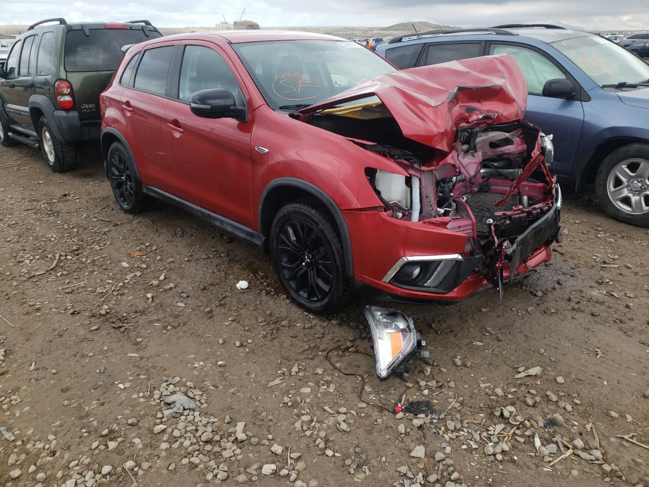 Photo 1 from auction – 2018 MITSUBISHI OUTLANDER with VIN JA4AR3AUXJZ023984