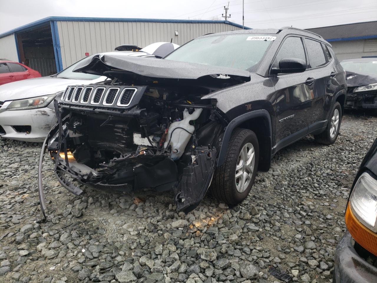 Photo 2 from auction – 2018 JEEP COMPASS SP with VIN 3C4NJCAB4JT319023