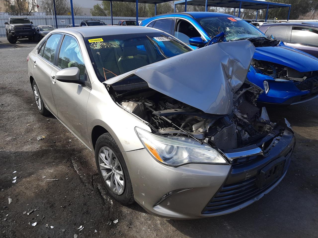 TOYOTA CAMRY LE 2016 with VIN 4T4BF1FK1GR532383 - Photo from auction