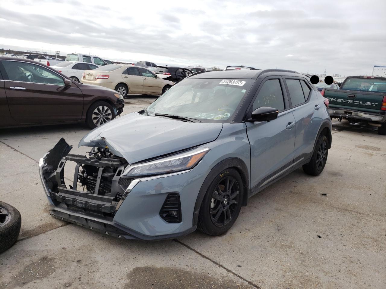 Photo 2 from auction – 2021 NISSAN KICKS SR with VIN 3N1CP5DV3ML467369