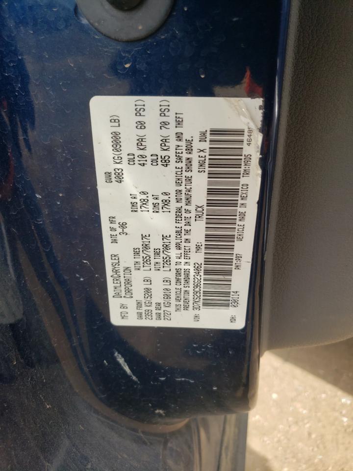 Photo 10 from auction – 2006 DODGE RAM 2500 with VIN 3D7KS29C96G234062