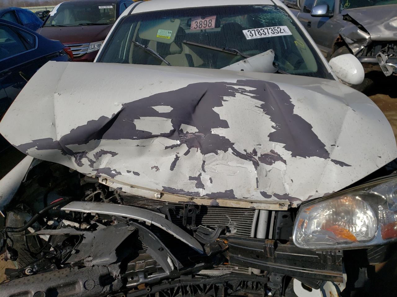 Photo 7 from auction – 2009 KIA SPECTRA with VIN KNAFE221195585620