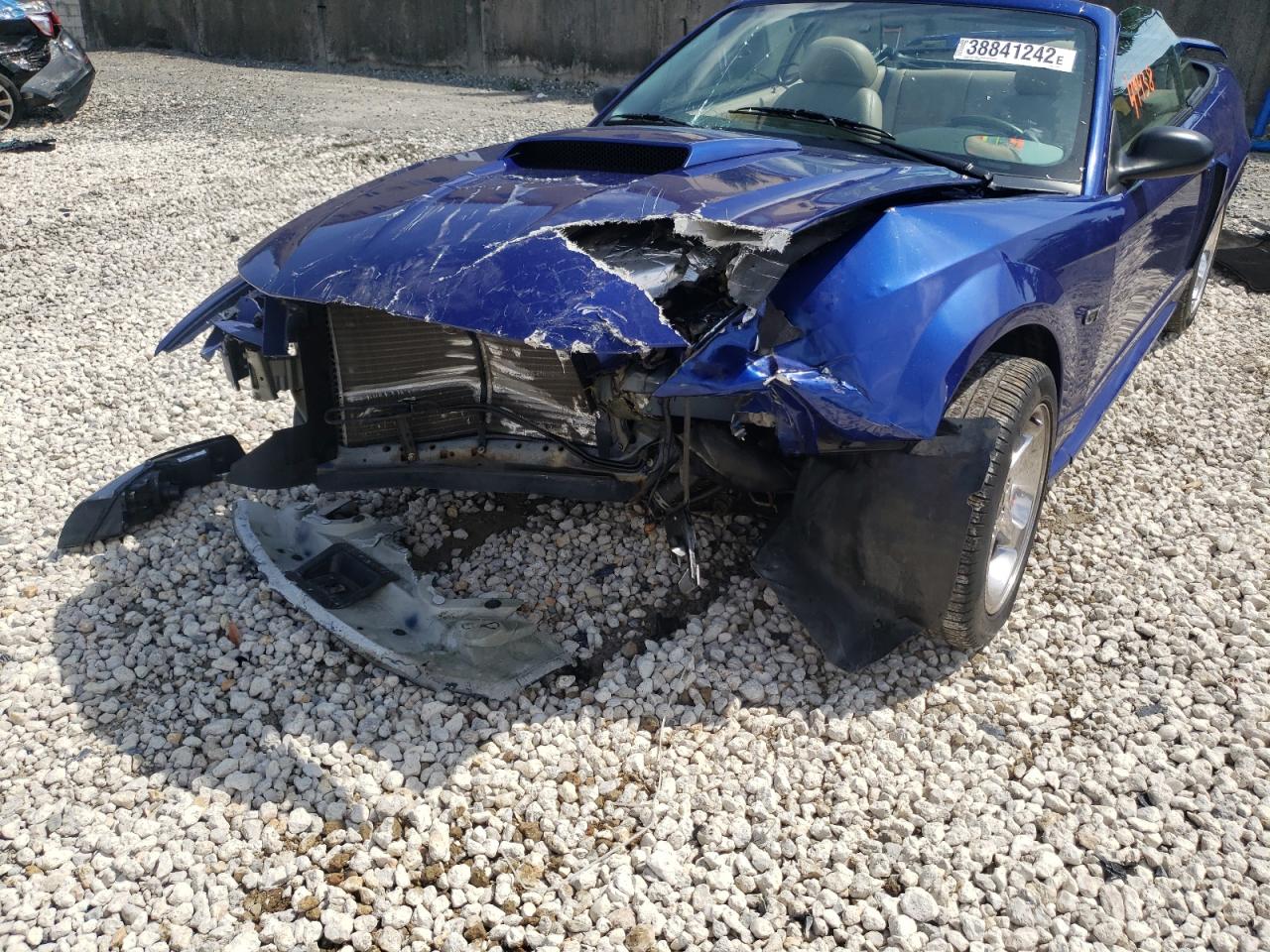 Photo 9 from auction – 2003 FORD MUSTANG GT with VIN 1FAFP45X83F413679
