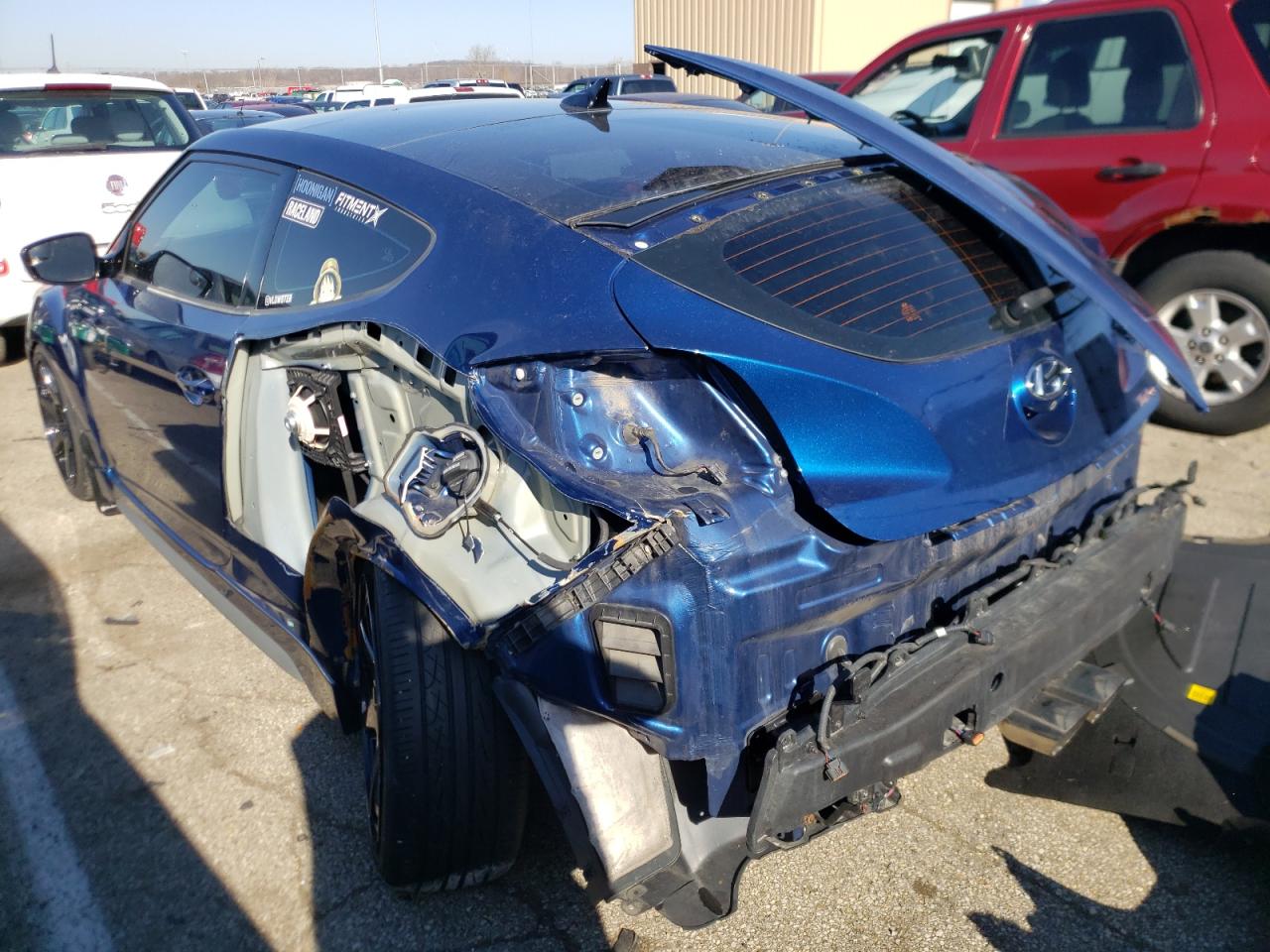 Photo 3 from auction – 2016 HYUNDAI VELOSTER T with VIN KMHTC6AE8GU286325