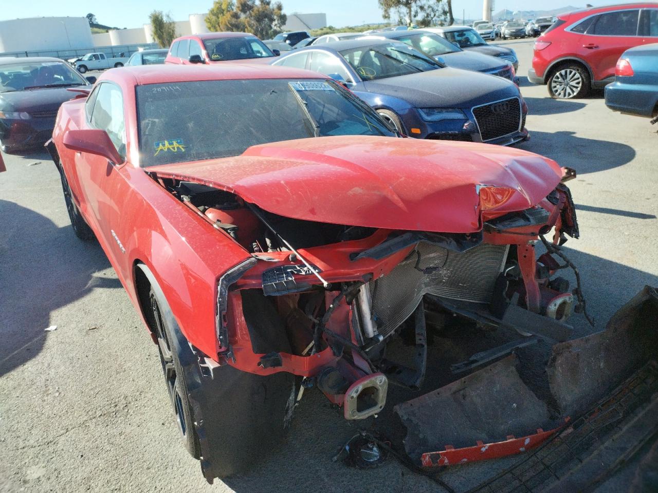CHEVROLET CAMARO LT 2015 with VIN 2G1FD1E35F9254947 - Photo from auction