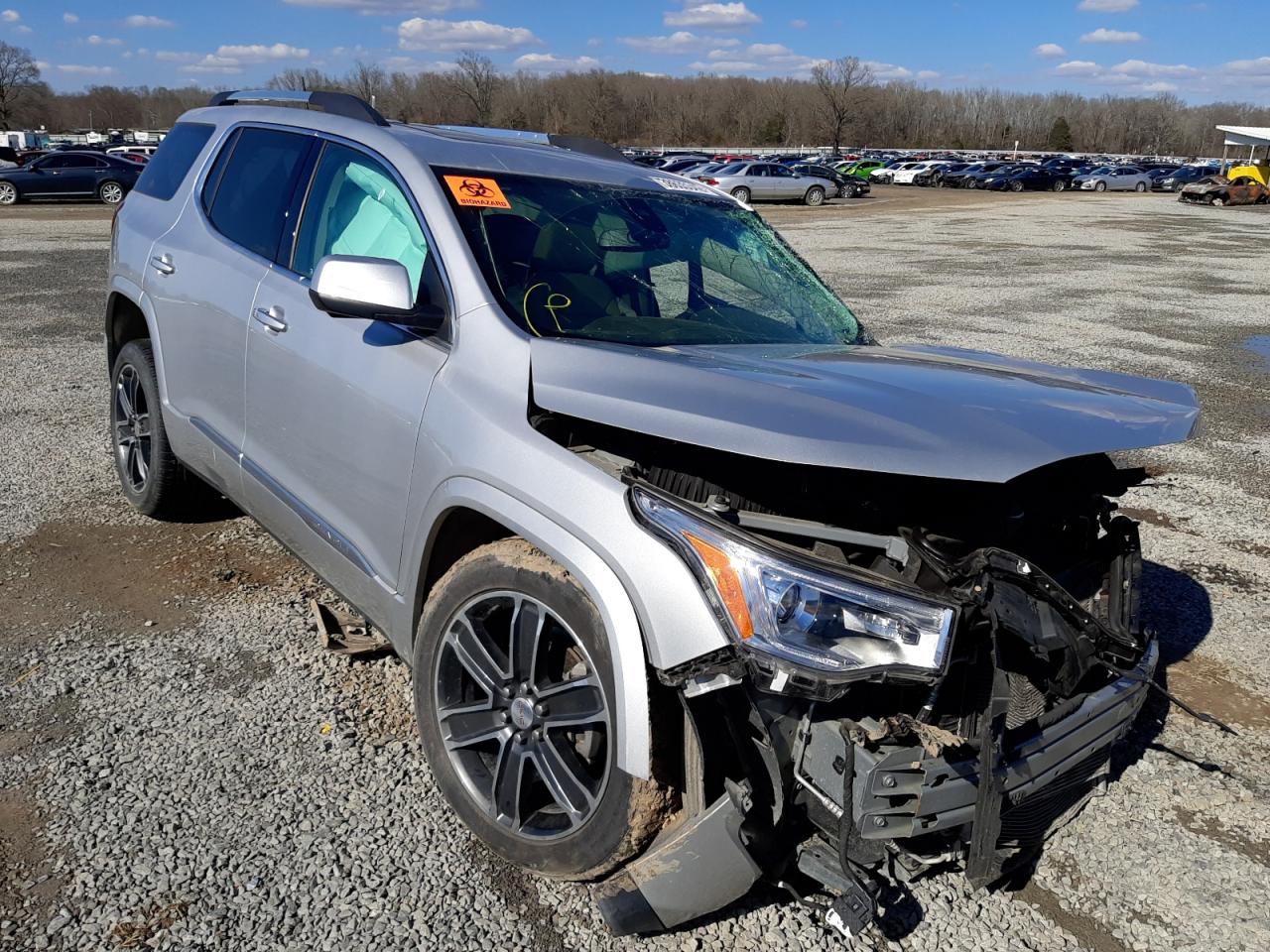 Photo 1 from auction – 2018 GMC ACADIA DEN with VIN 1GKKNXLS6JZ219076