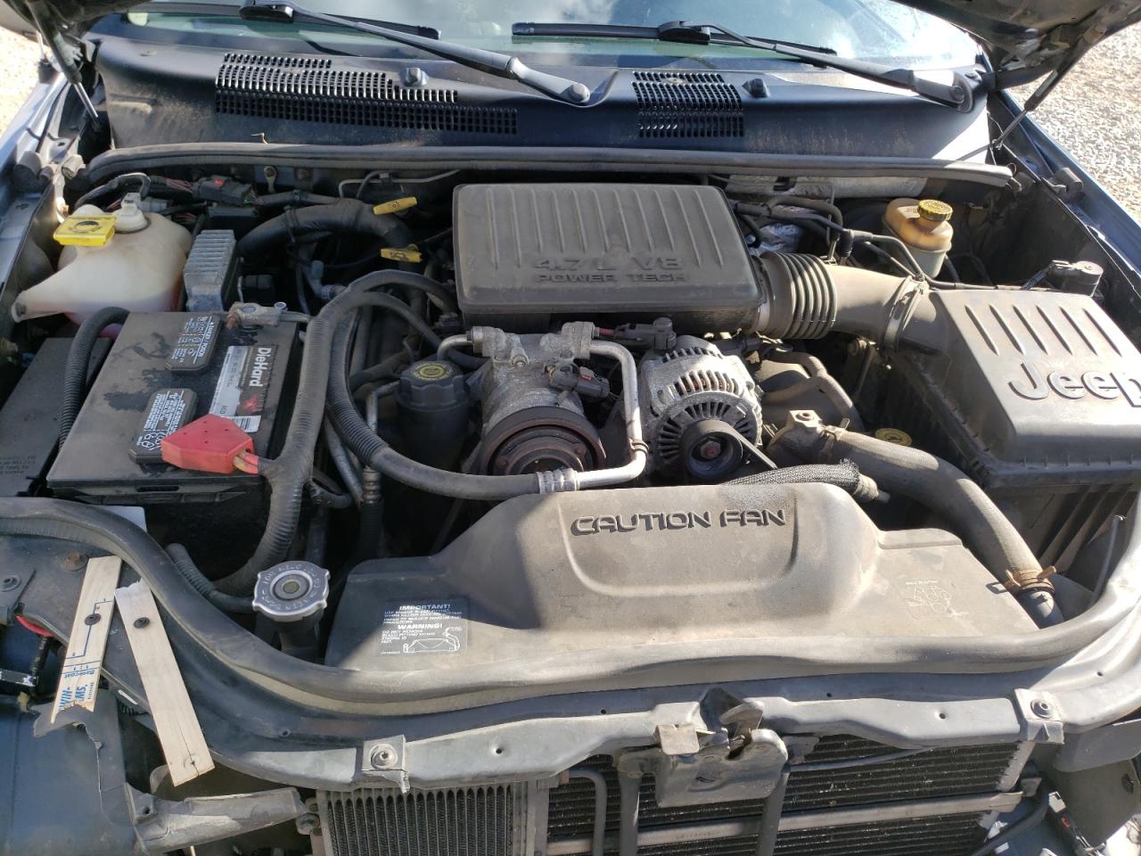 Photo 7 from auction – 2002 JEEP GRAND CHER with VIN 1J4GW48N52C199353