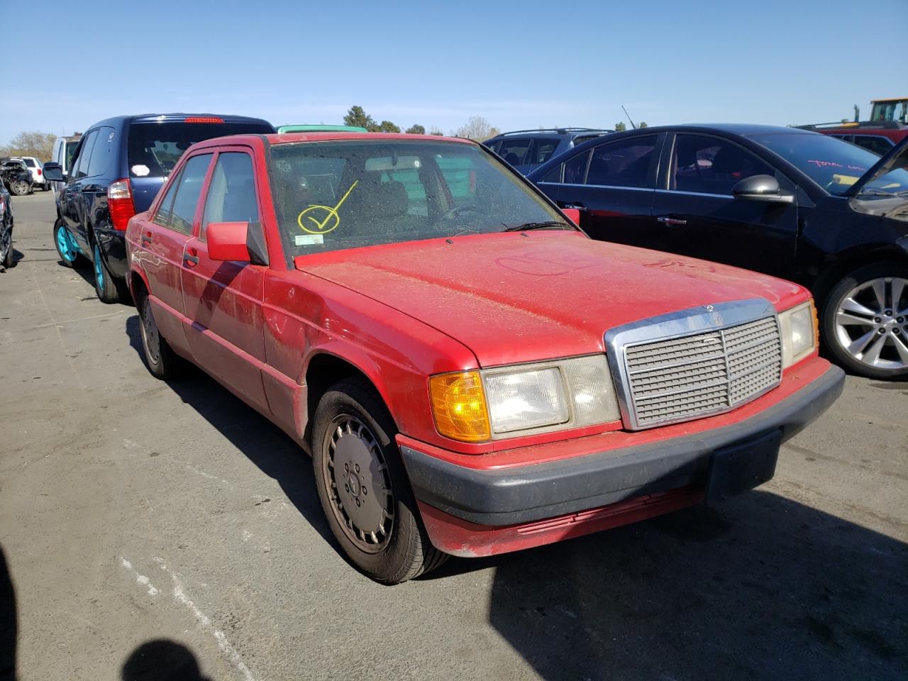 MERCEDES-BENZ 190 E 2.6 1993 with VIN WDBDA29D0PG043740 - Photo from auction