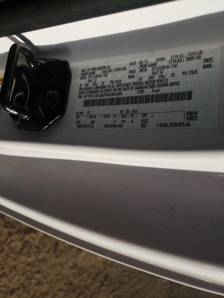 Photo 10 from auction – 2015 FORD F150 SUPER with VIN 1FTFX1EG0FKE86355