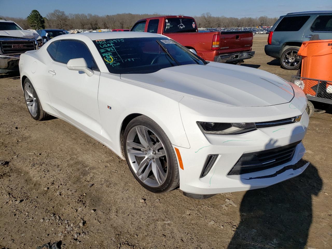 Photo 1 from auction – 2018 CHEVROLET CAMARO LT with VIN 1G1FB1RS9J0172391