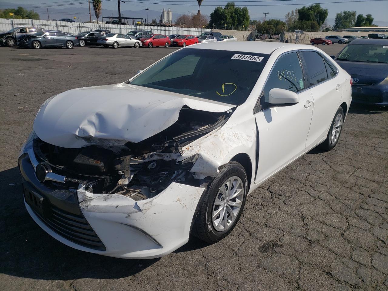 Photo 2 from auction – 2017 TOYOTA CAMRY LE with VIN 4T1BF1FK2HU812924