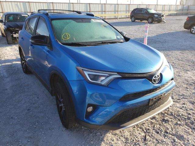 TOYOTA RAV4 SE 2016 with VIN JTMJFREV1GJ057291 - Photo from auction