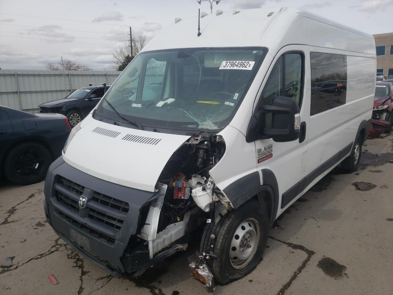 Photo 2 from auction – 2017 RAM PROMASTER with VIN 3C6TRVDG8HE546904