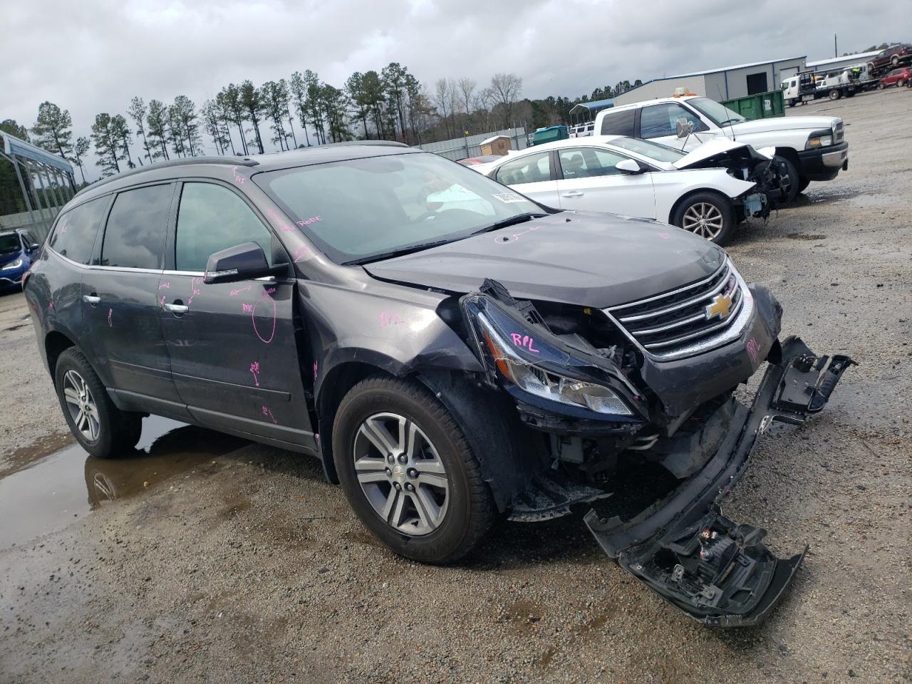 CHEVROLET TRAVERSE L 2017 with VIN 1GNKRGKD9HJ258795 - Photo from auction