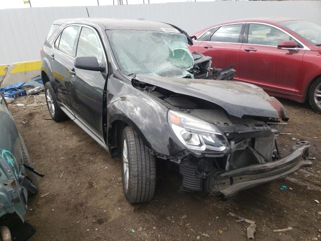 CHEVROLET EQUINOX LS 2017 with VIN 2GNFLEEK1H6192497 - Photo from auction