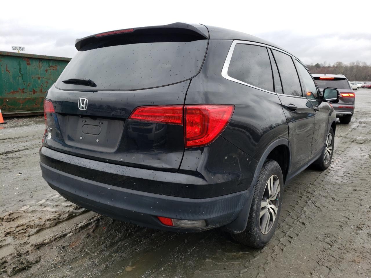 Photo 4 from auction – 2018 HONDA PILOT EXL with VIN 5FNYF5H51JB028326