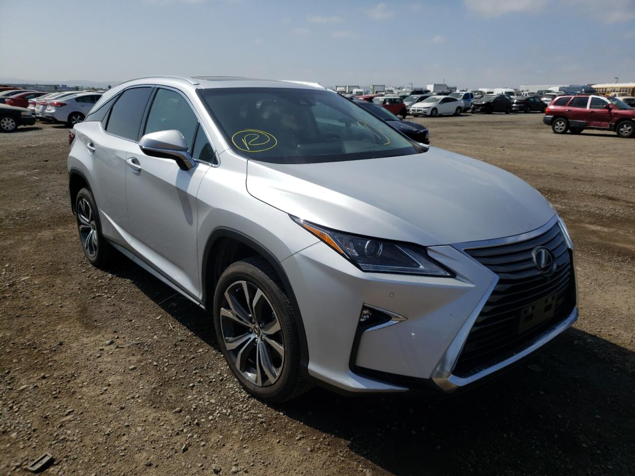 LEXUS RX 350 BAS 2019 with VIN 2T2ZZMCA8KC129472 - Photo from auction