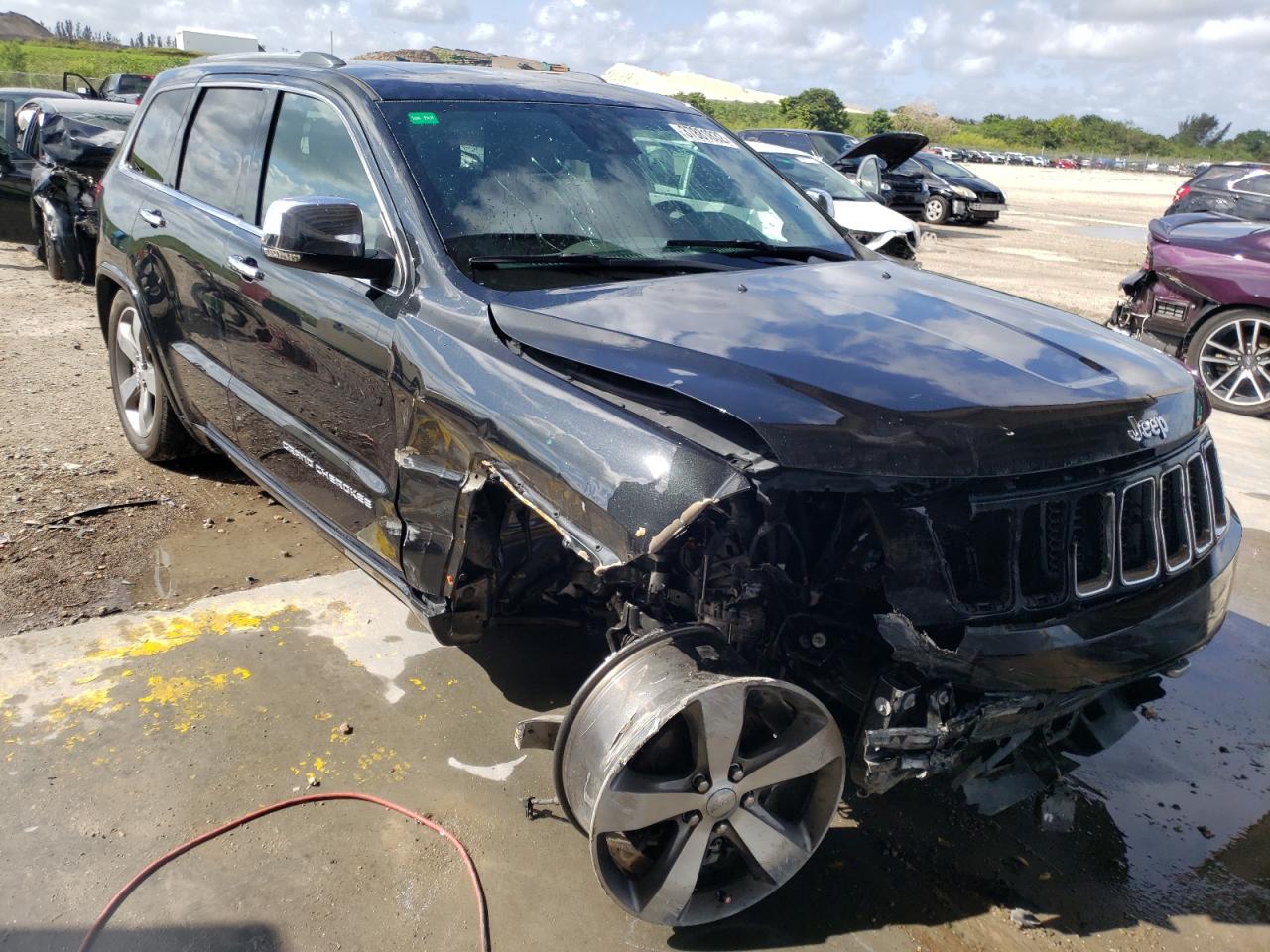 JEEP GRAND CHER 2016 with VIN 1C4RJFCG7GC384688 - Photo from auction