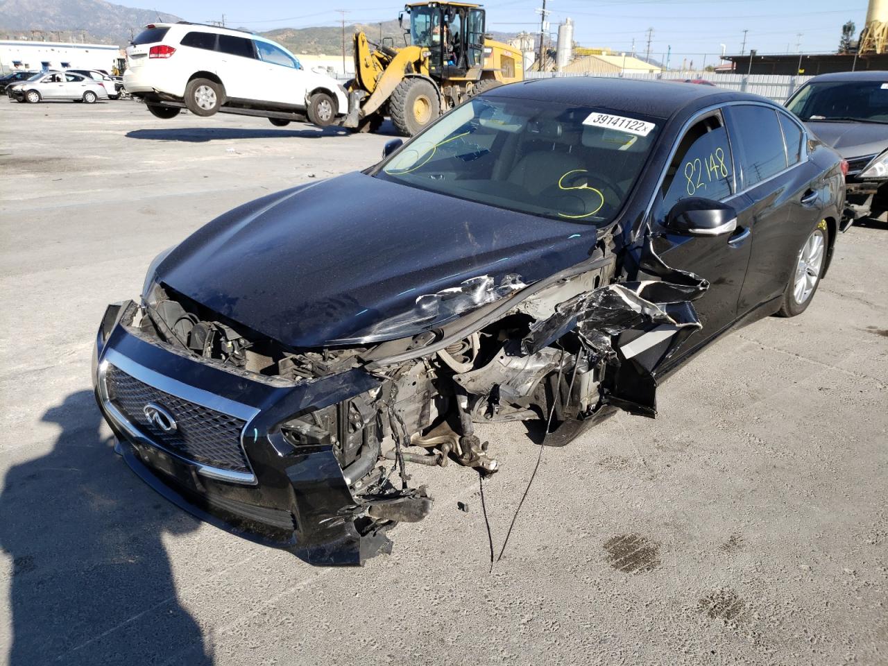 Photo 2 from auction – 2016 INFINITI Q50 BASE with VIN JN1CV7AP0GM200675