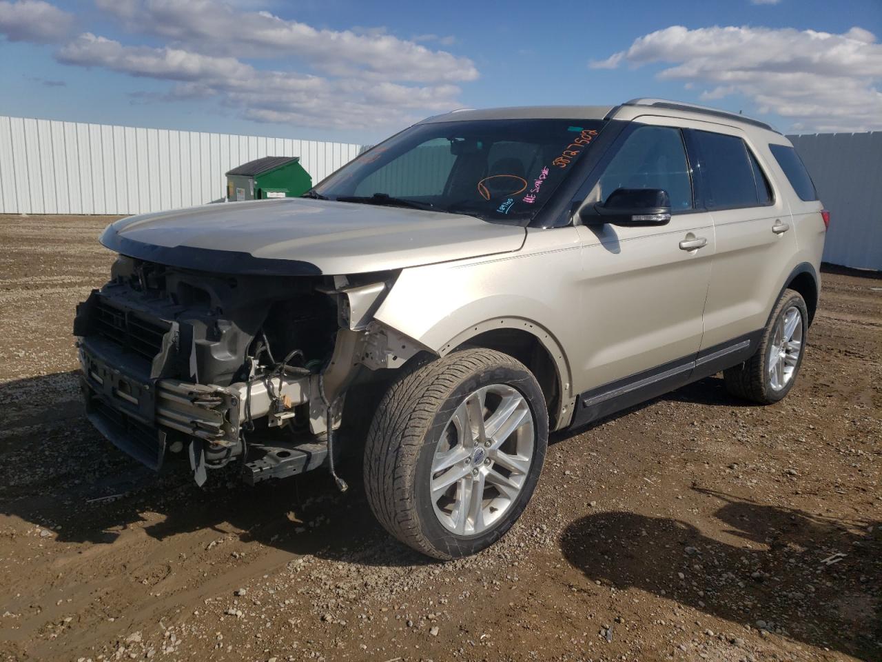 Photo 2 from auction – 2017 FORD EXPLORER X with VIN 1FM5K8D80HGA92532