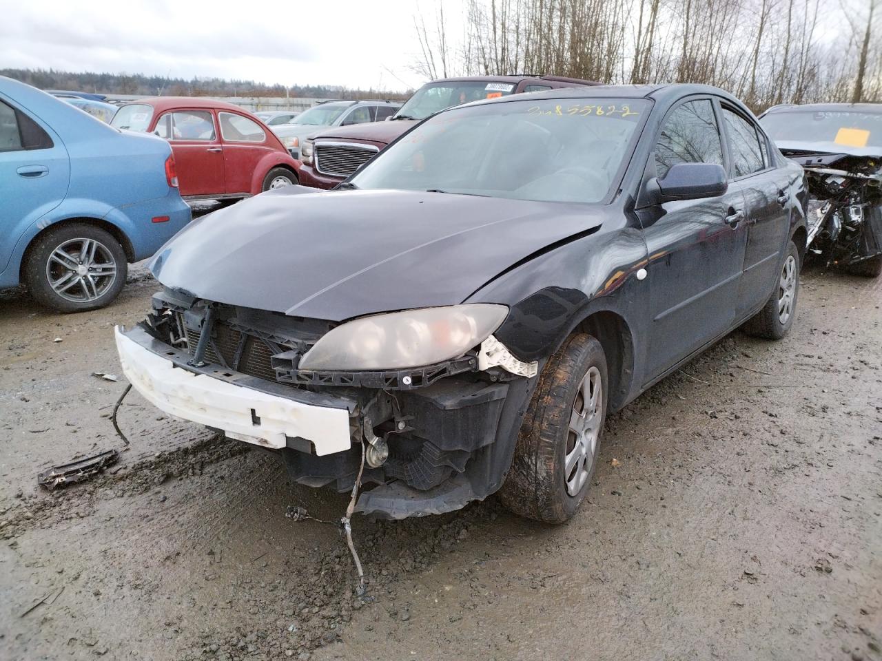 Photo 2 from auction – 2008 MAZDA 3 I with VIN JM1BK12FX81848077