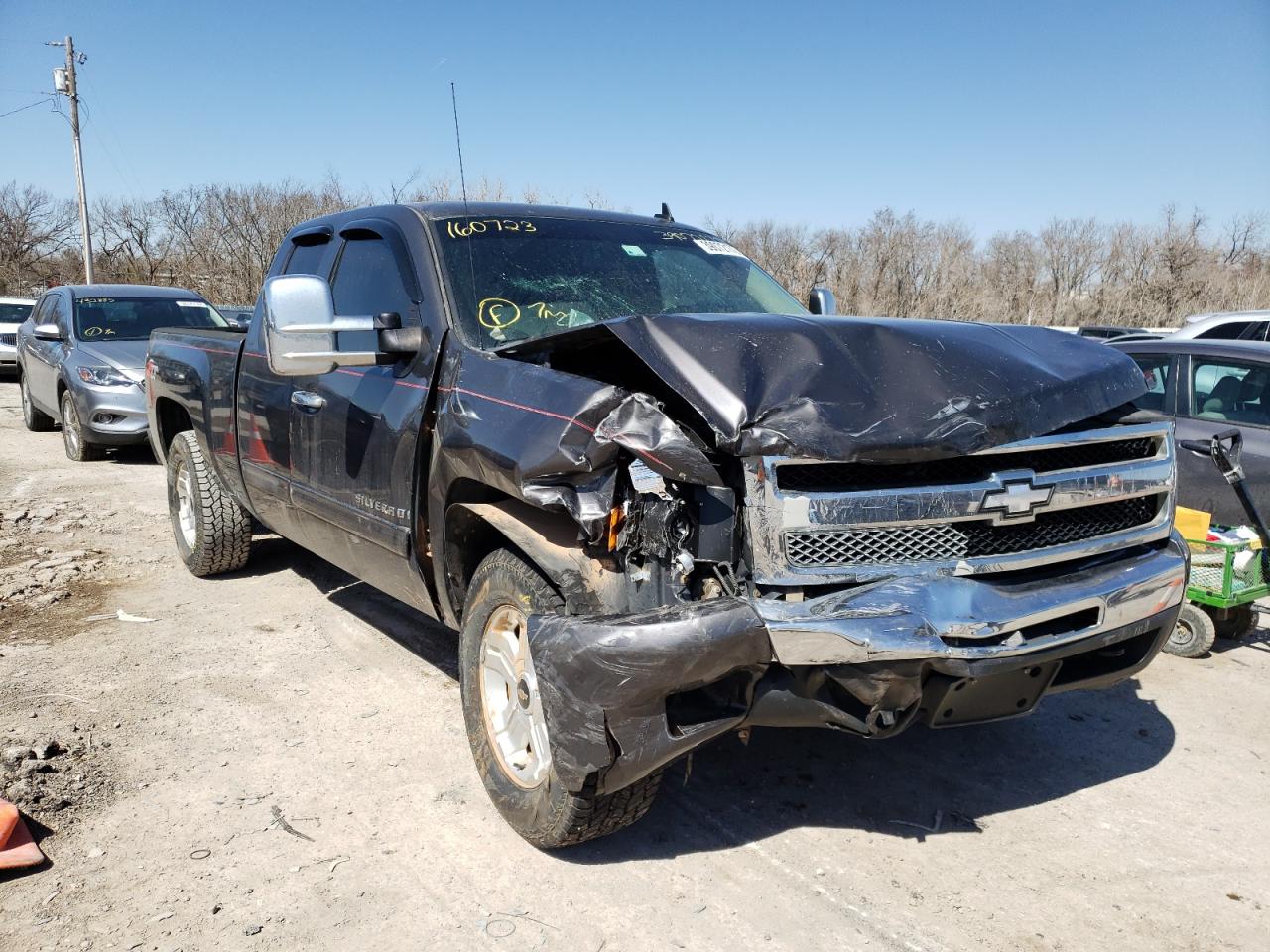 CHEVROLET SILVERADO 2010 with VIN 1GCSKSE36AZ160723 - Photo from auction
