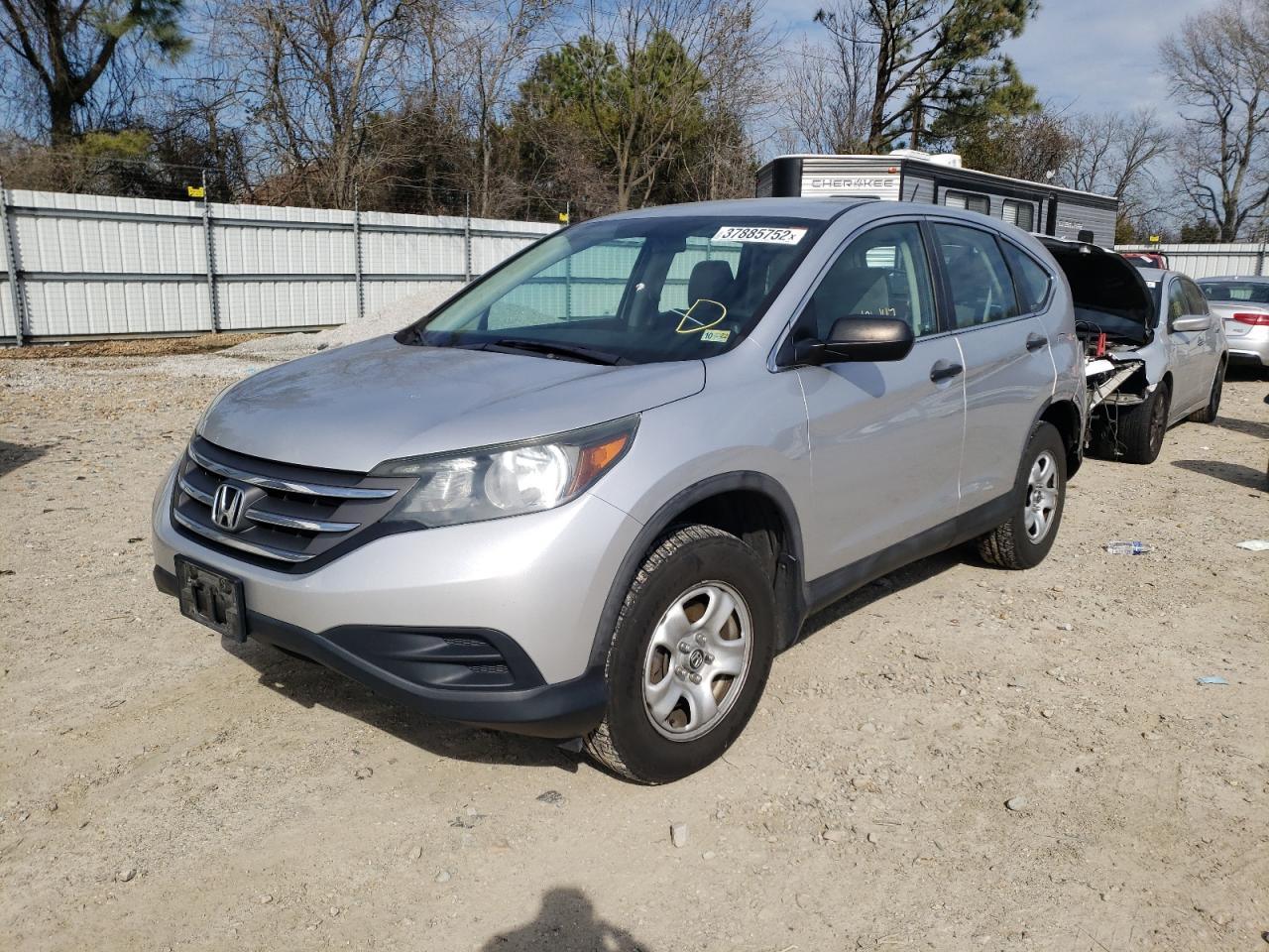 Photo 2 from auction – 2012 HONDA CR-V LX with VIN 5J6RM4H32CL047996