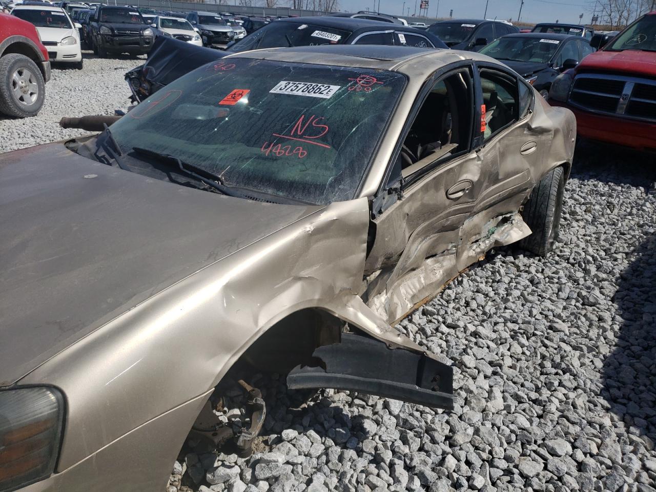 Photo 9 from auction – 2004 PONTIAC GRAND PRIX with VIN 2G2WS522541374828