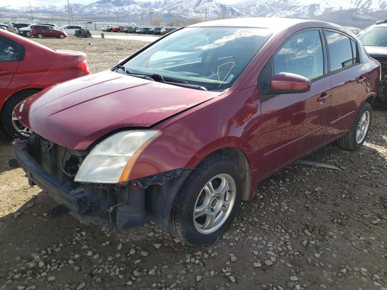 Photo 2 from auction – 2008 NISSAN SENTRA 2.0 with VIN 3N1AB61E08L609604