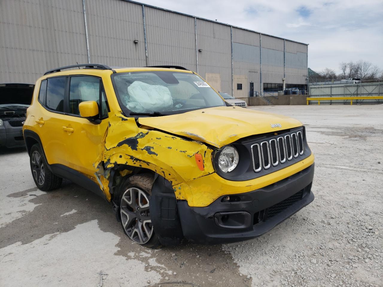 Photo 1 from auction – 2016 JEEP RENEGADE L with VIN ZACCJBBT7GPD17193