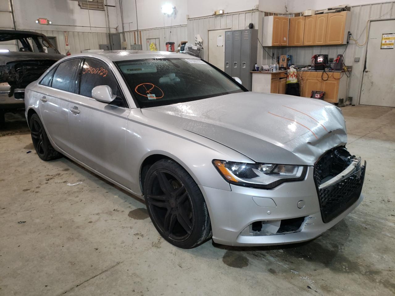 AUDI A6 PREMIUM 2012 with VIN WAUCFAFCXCN138233 - Photo from auction