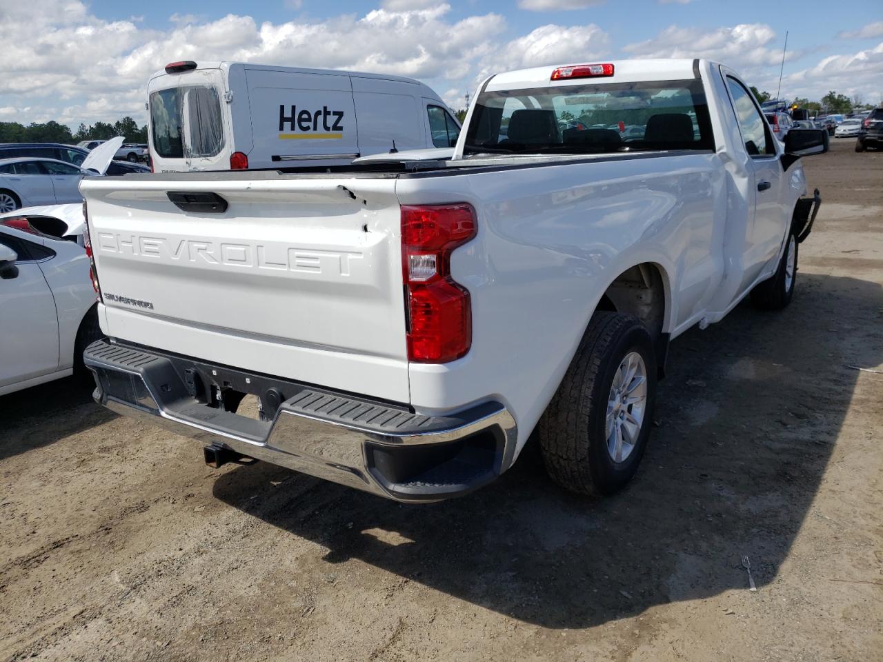 Photo 4 from auction – 2021 CHEVROLET SILVERADO with VIN 3GCNWAEF6MG418975
