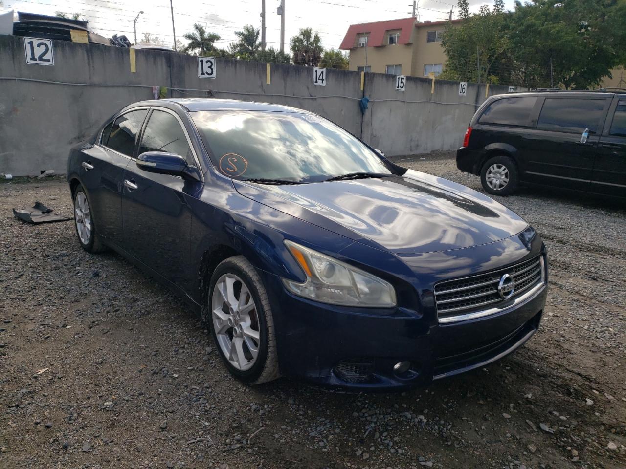 NISSAN MAXIMA S 2013 with VIN 1N4AA5AP9DC801675 - Photo from auction